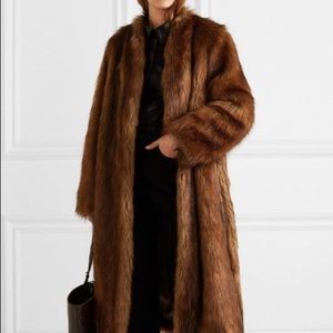 NBW BRAND NEW Nanushka Oversized Faux Fur Coat